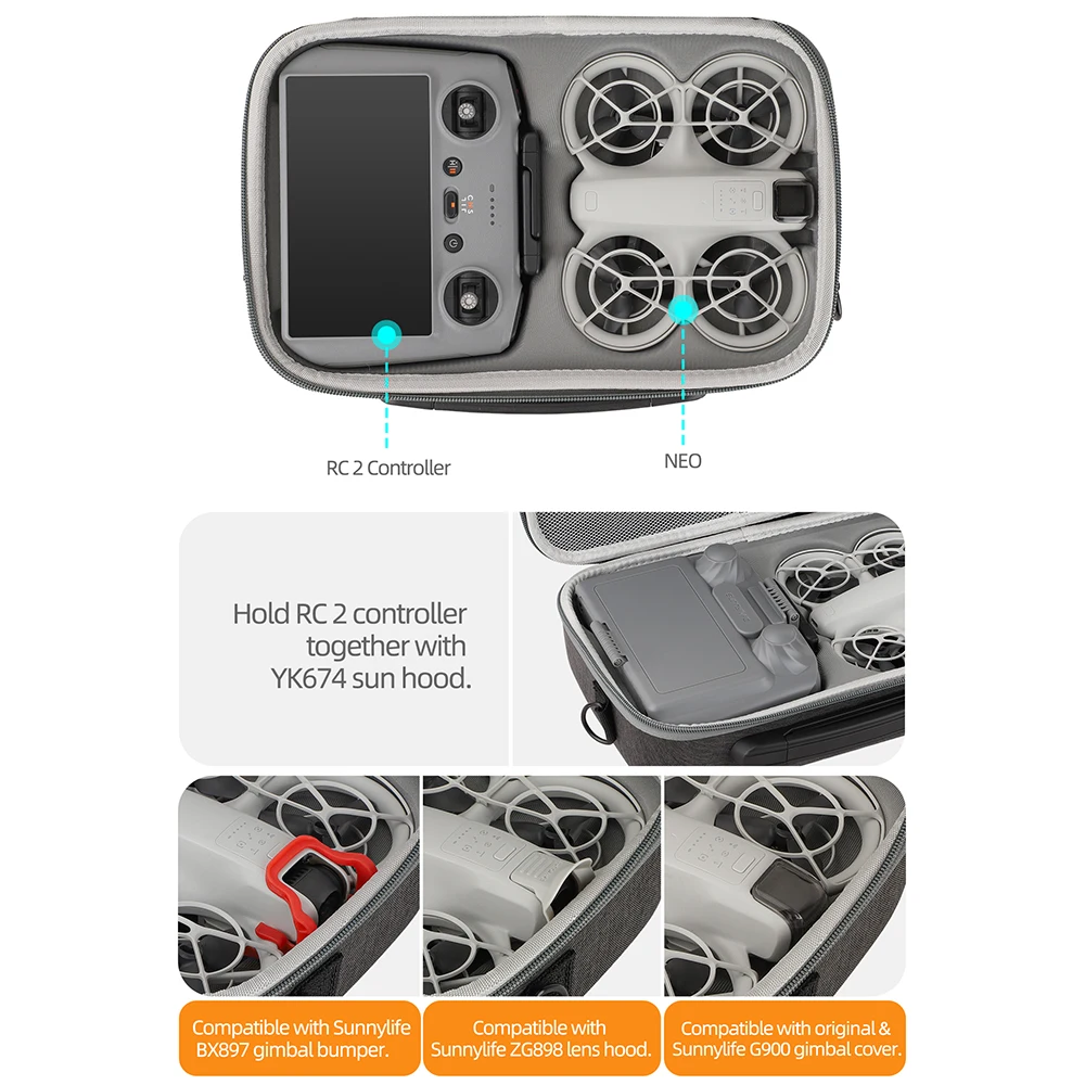 For DJI NEO RC 2 Remote Contro - Drone Kit Build Yourself recensie en prijs