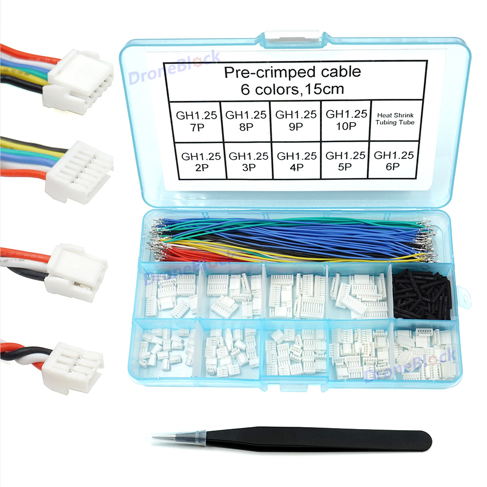 JST GH Connectors and Pre-Crim - Drone Kit Hexacopter recensie en prijs