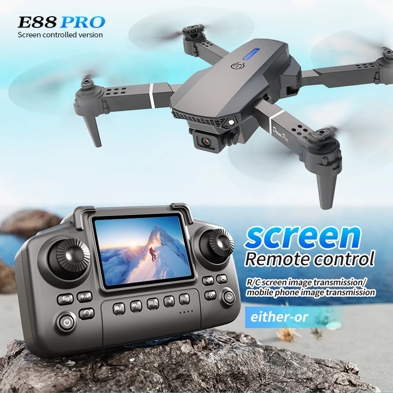 Professional E88 PRO Drone wit - Drone Kit Professional recensie en prijs