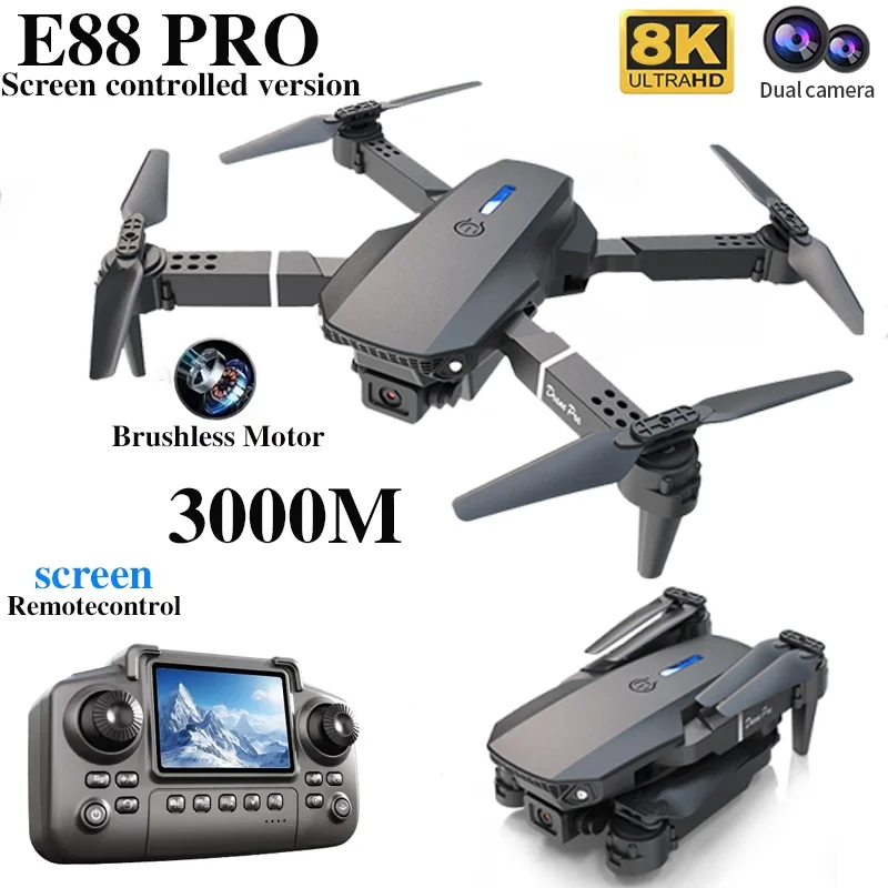 Professional E88 PRO Drone wit - Drone Kit Professional recensie en prijs