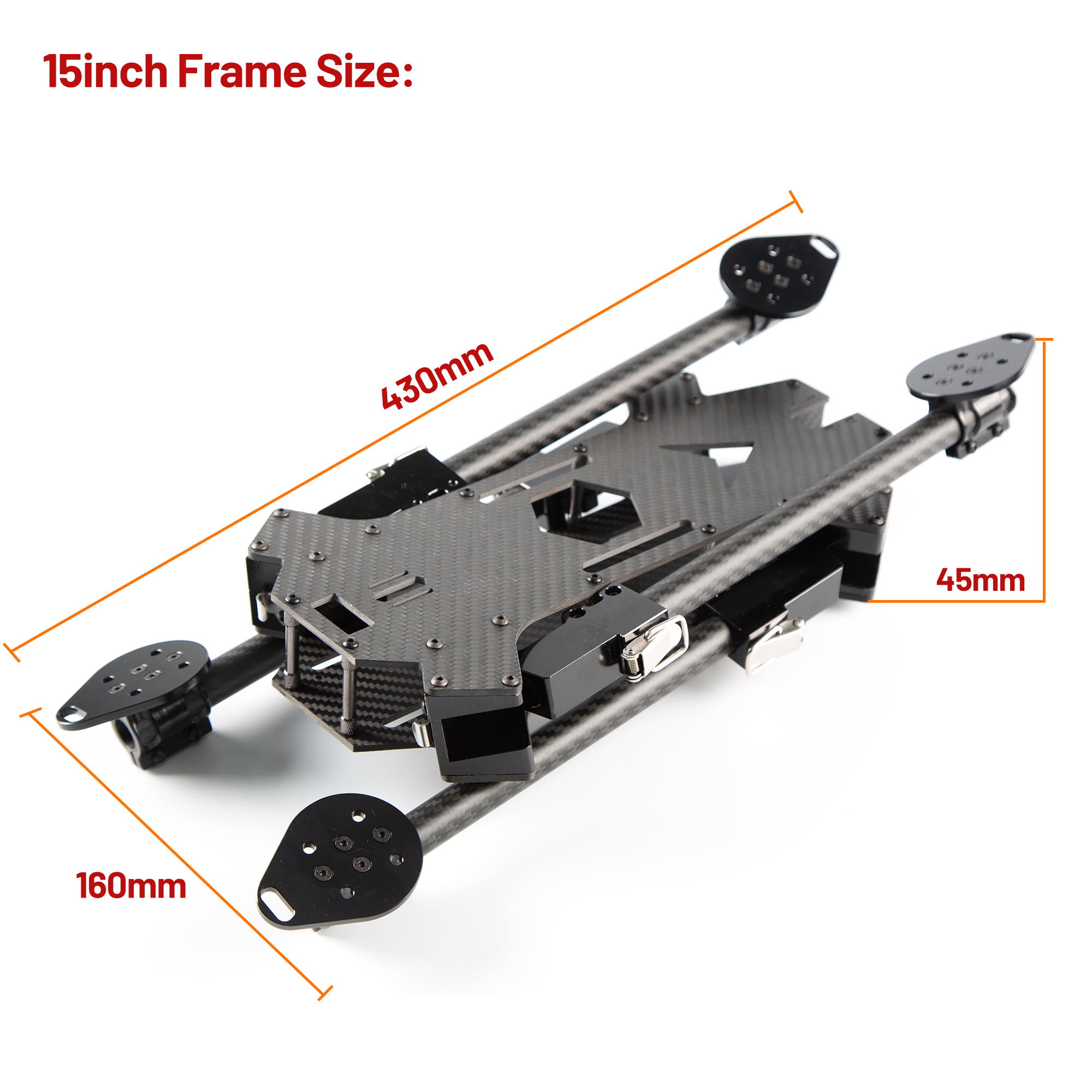 15inch /17inch FPV Carbon Fibe - Drone Kit Long Range recensie en prijs