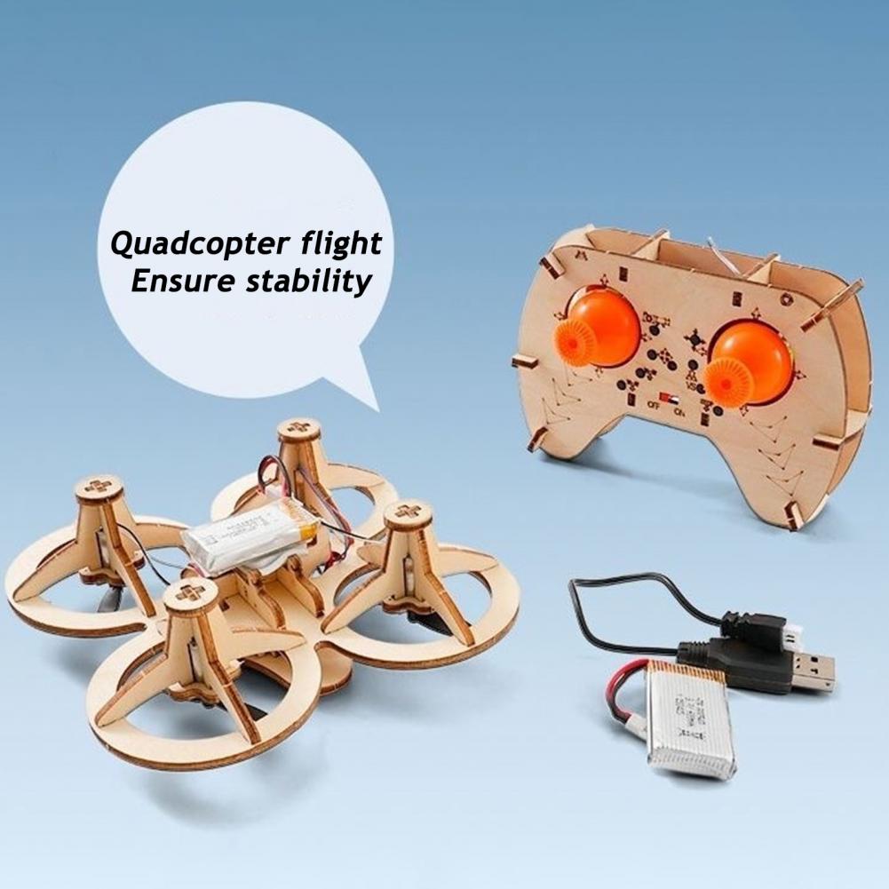 Rc Drone Toy Wooden Drone Puzz - Drone Kit Octocopter recensie en prijs