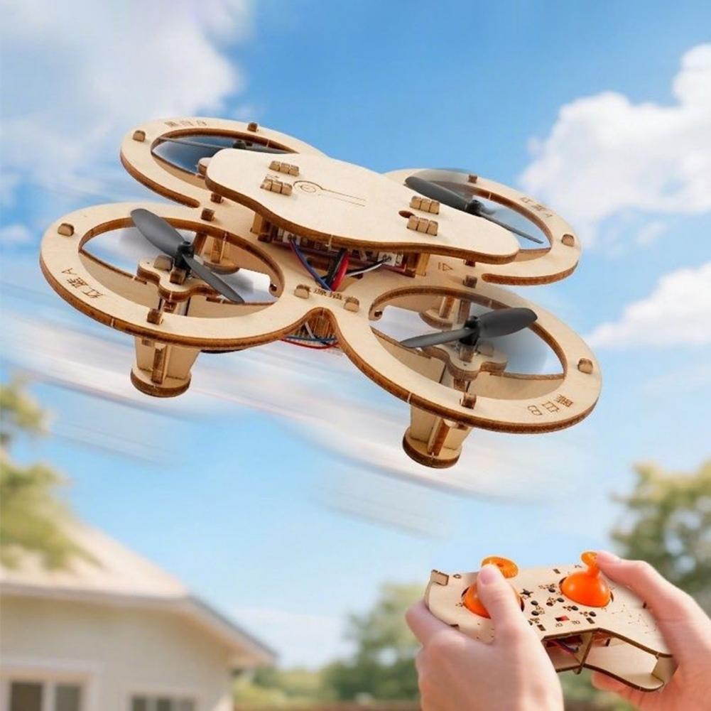 Rc Drone Toy Wooden Drone Puzz - Drone Kit Octocopter recensie en prijs