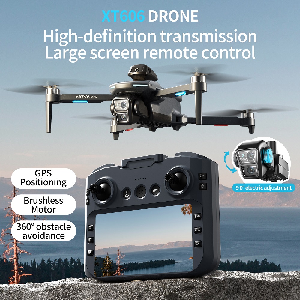 XT606 MAX 3 battery Drone 4k 8 - Drone Kit Long Range recensie en prijs