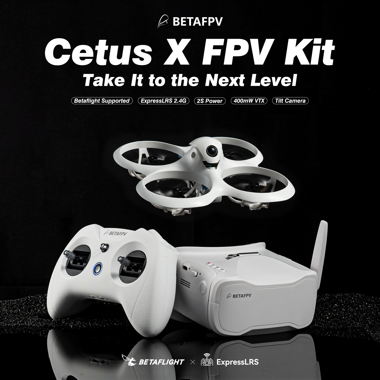 BETAFPV Cetus X FPV Kit Racing - Drone Kit Octocopter recensie en prijs
