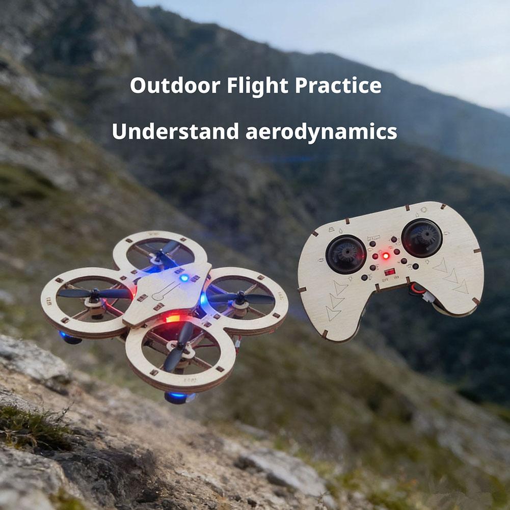 DIY Wooden RC Drone Quadcopter - Drone Kit Octocopter recensie en prijs