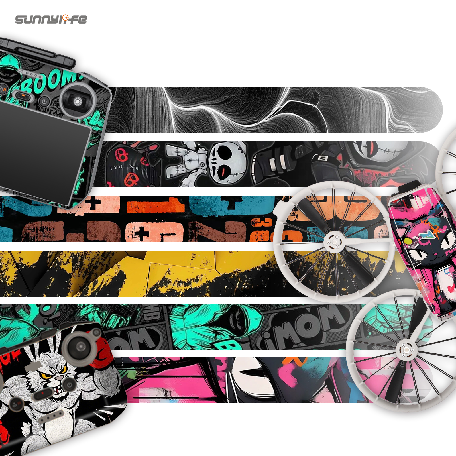 Sunnylife Sticker Kit for DJI  - Drone Kit Waterproof recensie en prijs