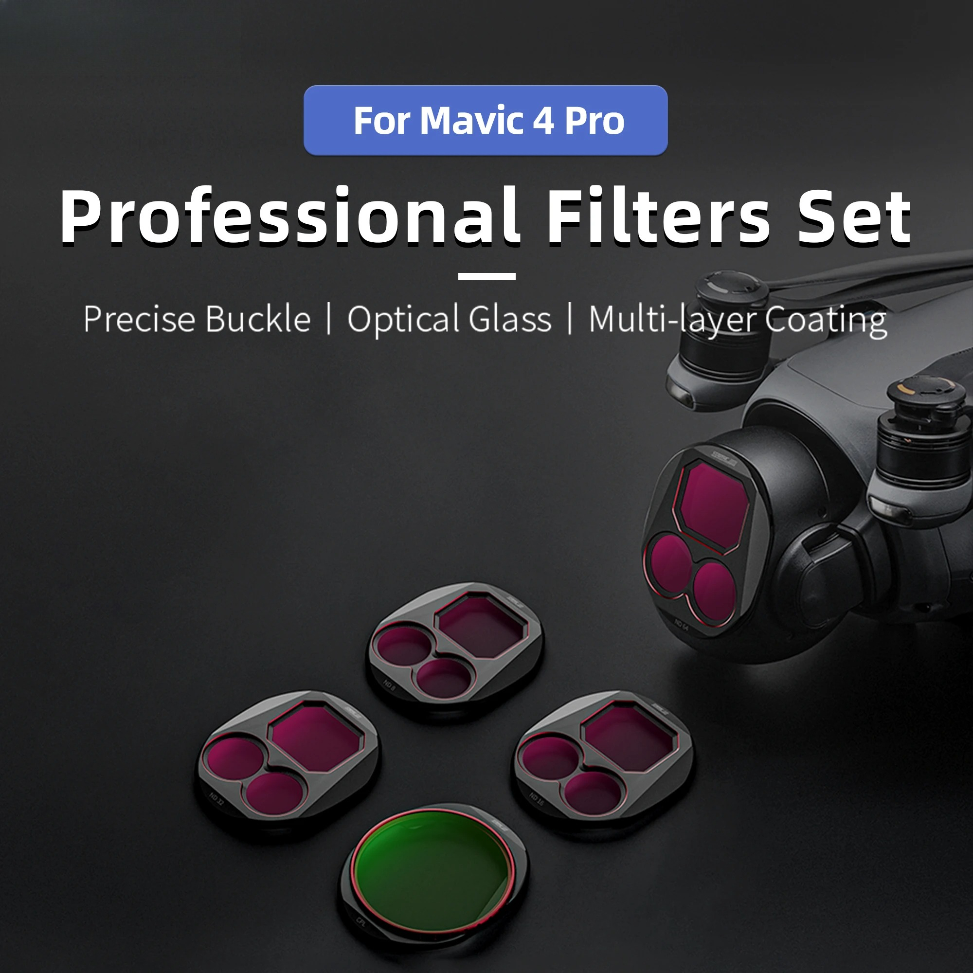 4Pcs Drone Camera ND Filters S - Drone Kit Waterproof recensie en prijs