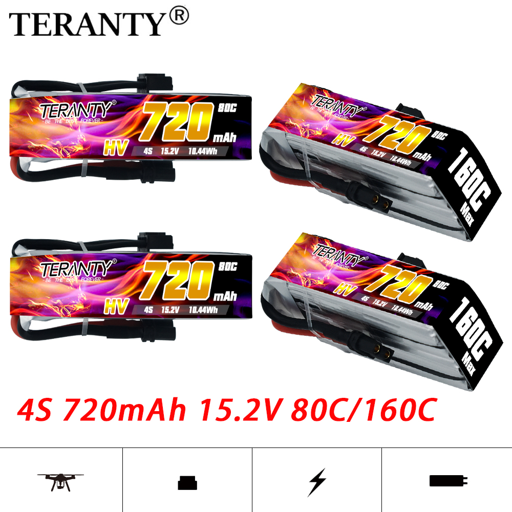 TERANTY 720mAh 4S 15.2V HV Lip - Drone Kit Racing recensie en prijs
