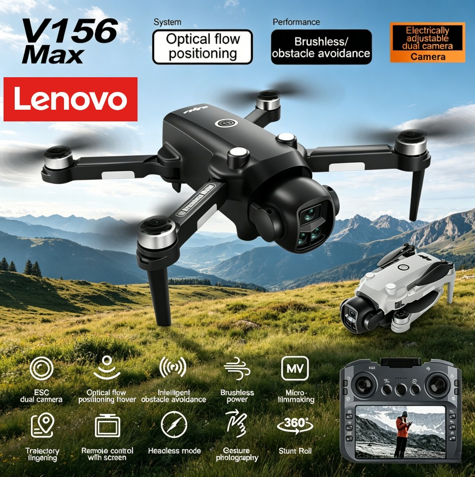 Lenovo V156 MAX 4K 8K Drone 5G - Drone Kit Long Range recensie en prijs