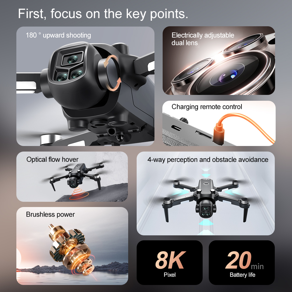 Lenovo V156 MAX 4K 8K Drone 5G - Drone Kit Long Range recensie en prijs