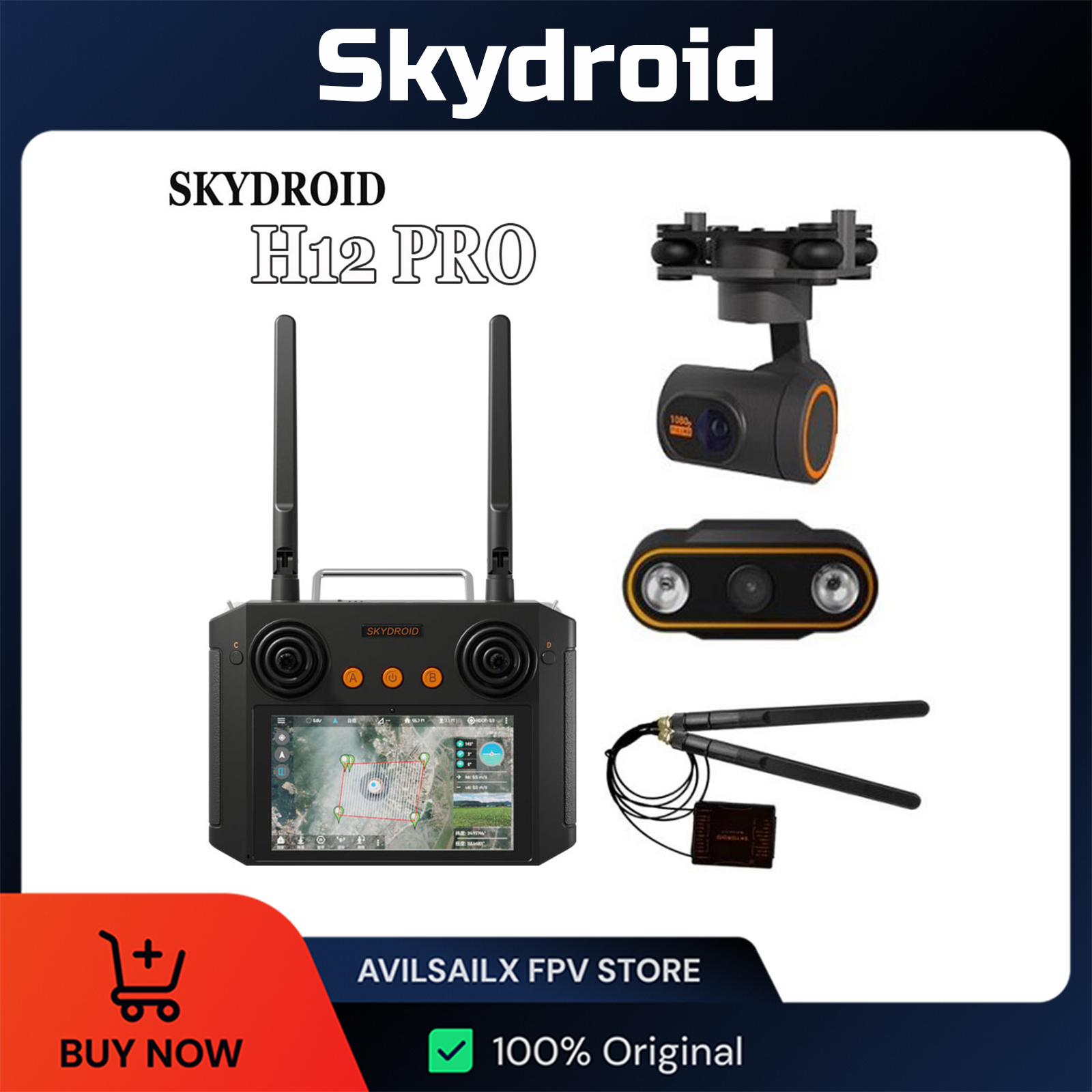 Skydroid H12 PRO Remote Contro - Drone Kit Hexacopter recensie en prijs