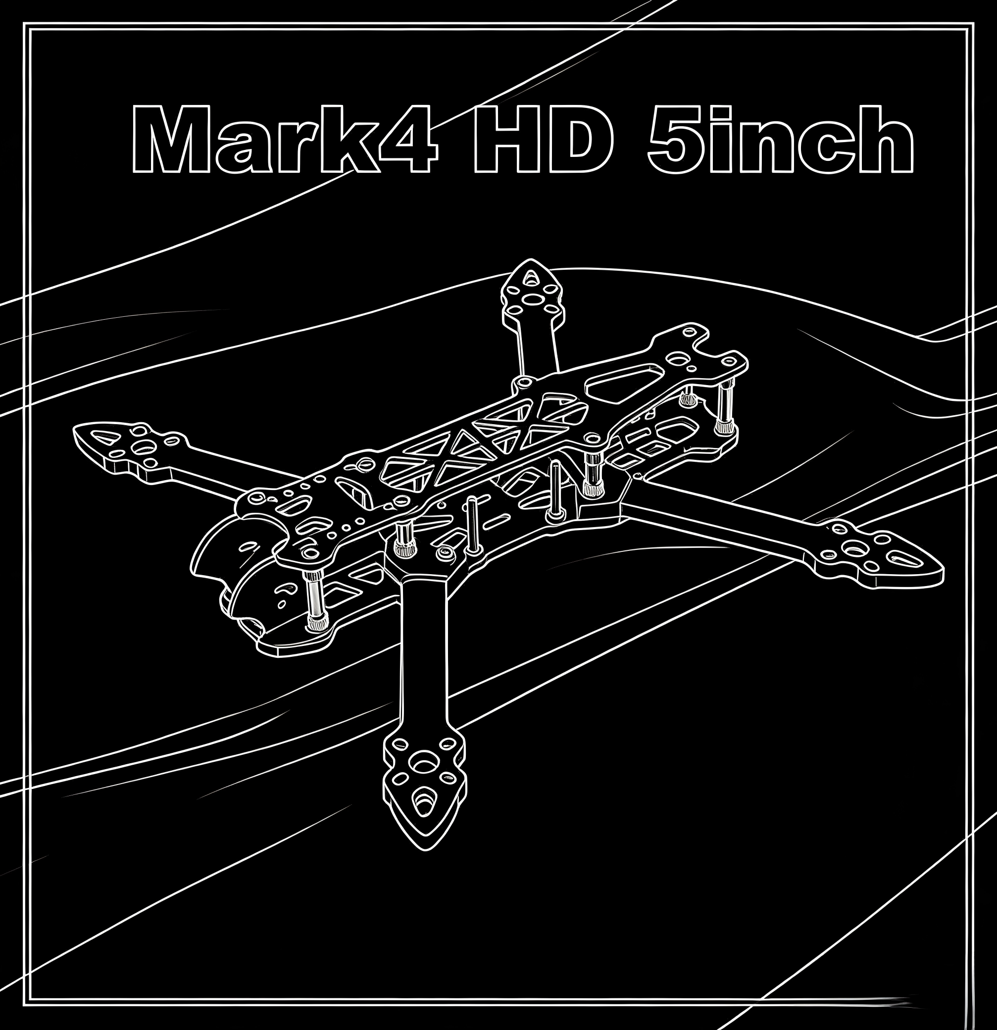 MARK4 V2 Mark 4 V2 5inch 240mm - Drone Kit Octocopter recensie en prijs