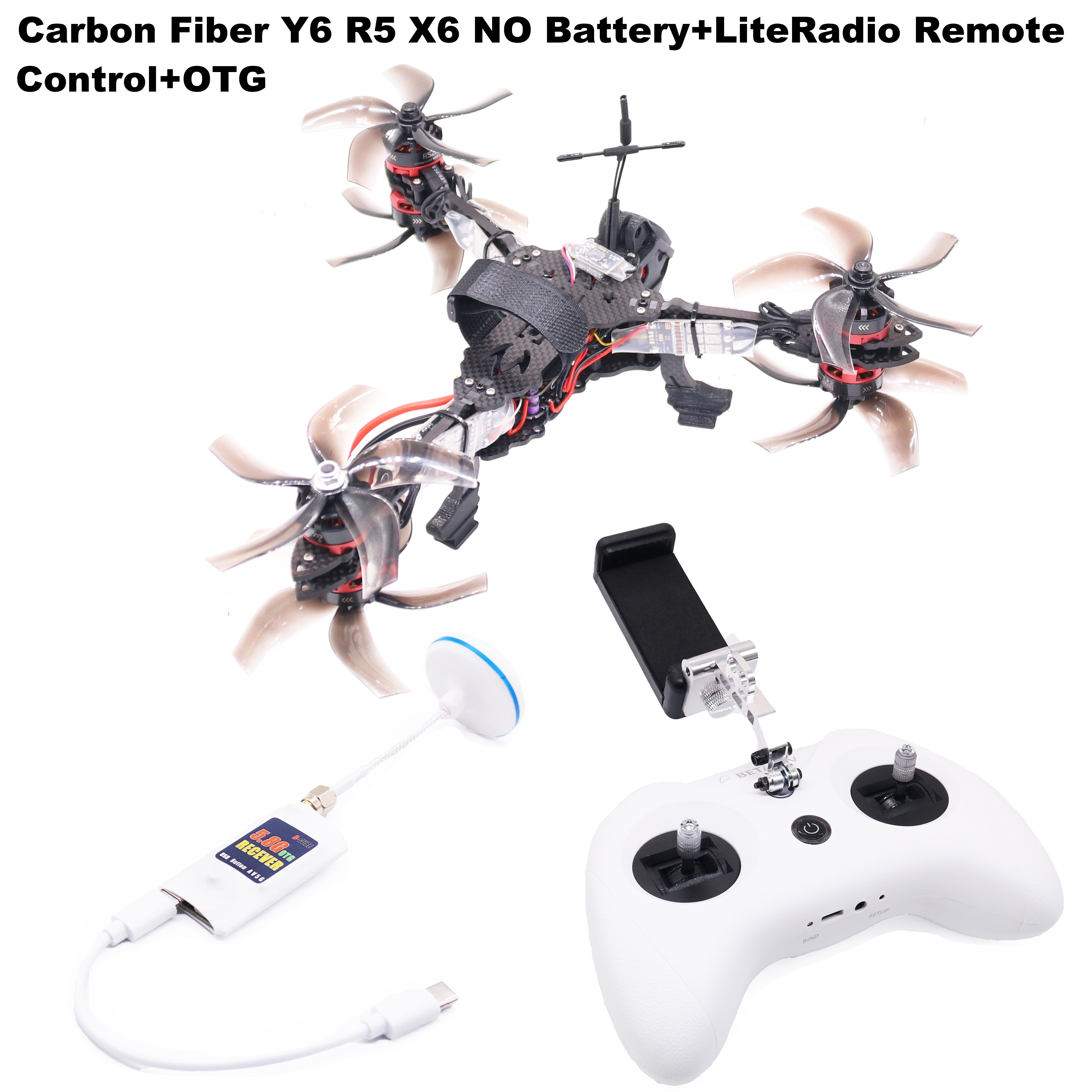 B-CUBE Y6R5 5inch FPV Drone Fr - Drone Kit Racing recensie en prijs