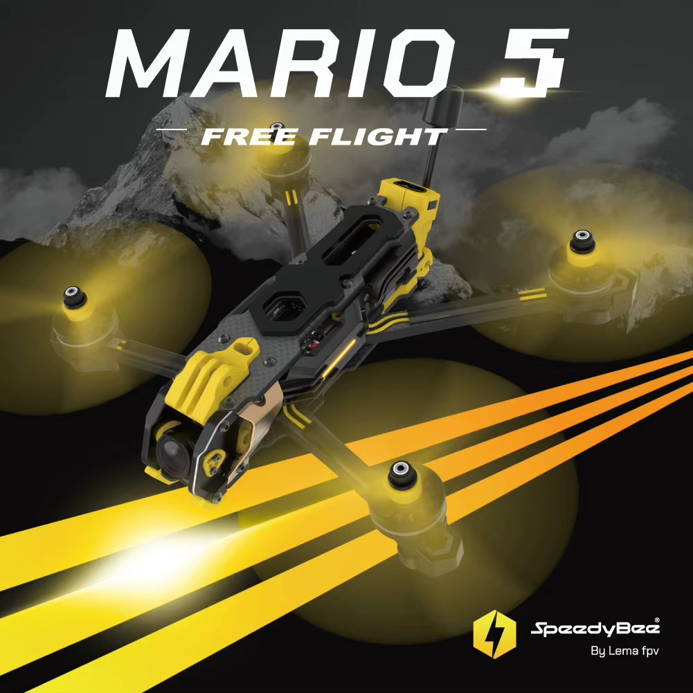 SpeedyBee Mario 5 Frame 5 Inch - Drone Kit Build Yourself recensie en prijs
